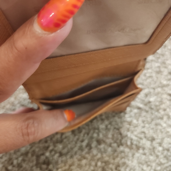 Michael Kors Jet Set Saffiano Travel Flap Card Case/Wallet - Picture 4 of 6